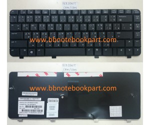 HP Compaq Keyboard คีย์บอร์ด Presario CQ40  CQ45 Series / DV4 ภาษาไทย/อังกฤษ